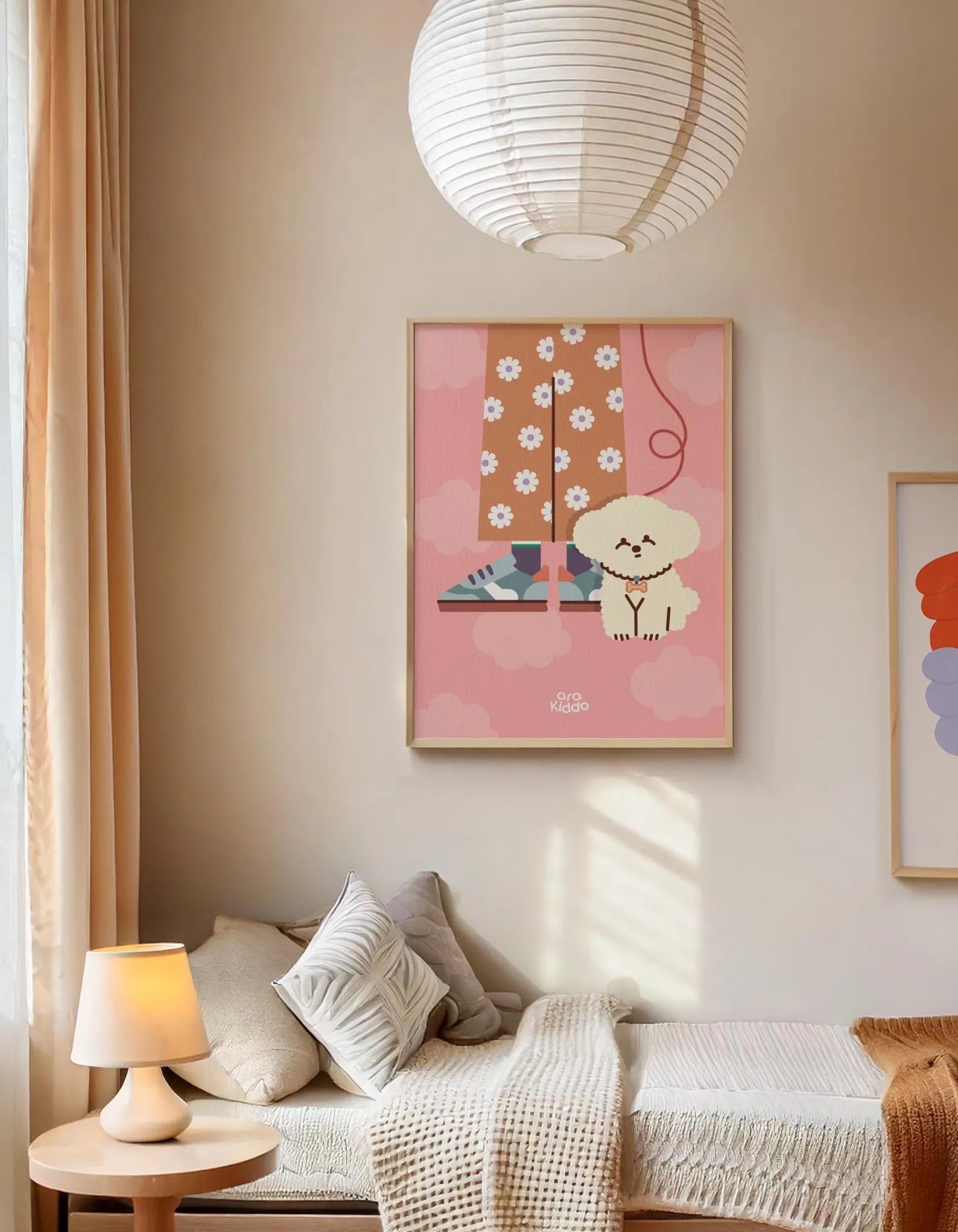 Bichon Frise Dog Poster