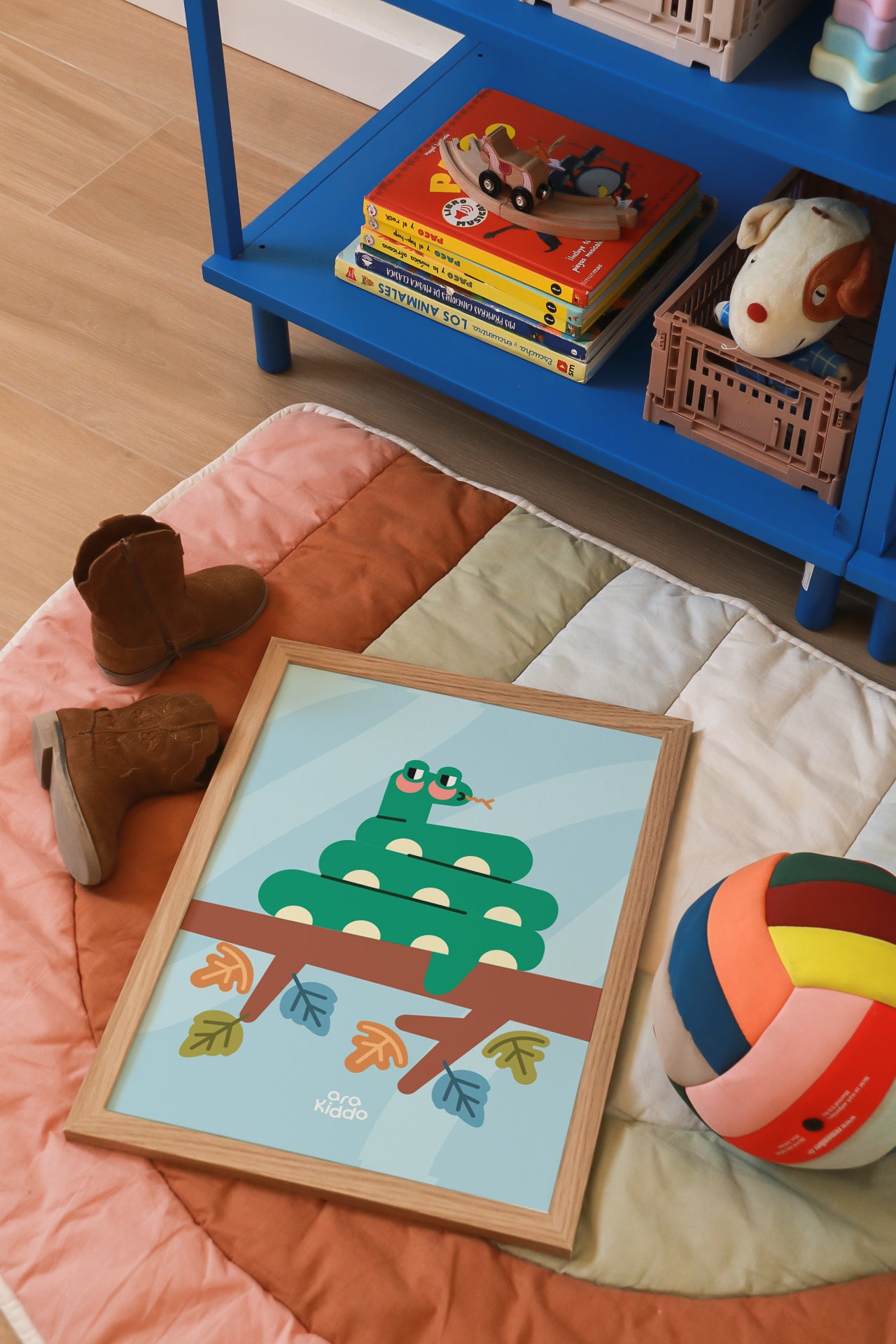 Funny Snake Kids Wall Art