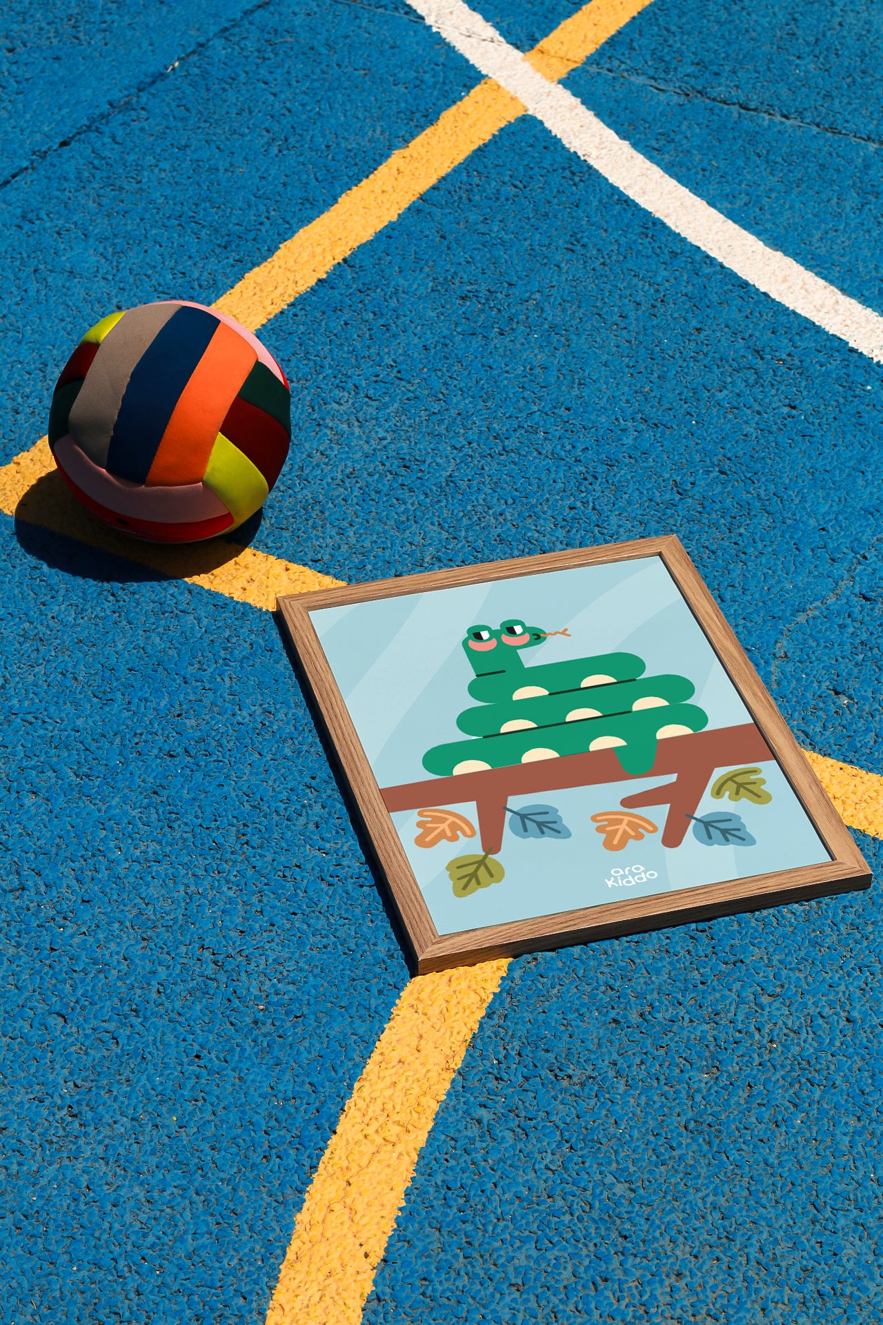 Funny Snake Kids Wall Art