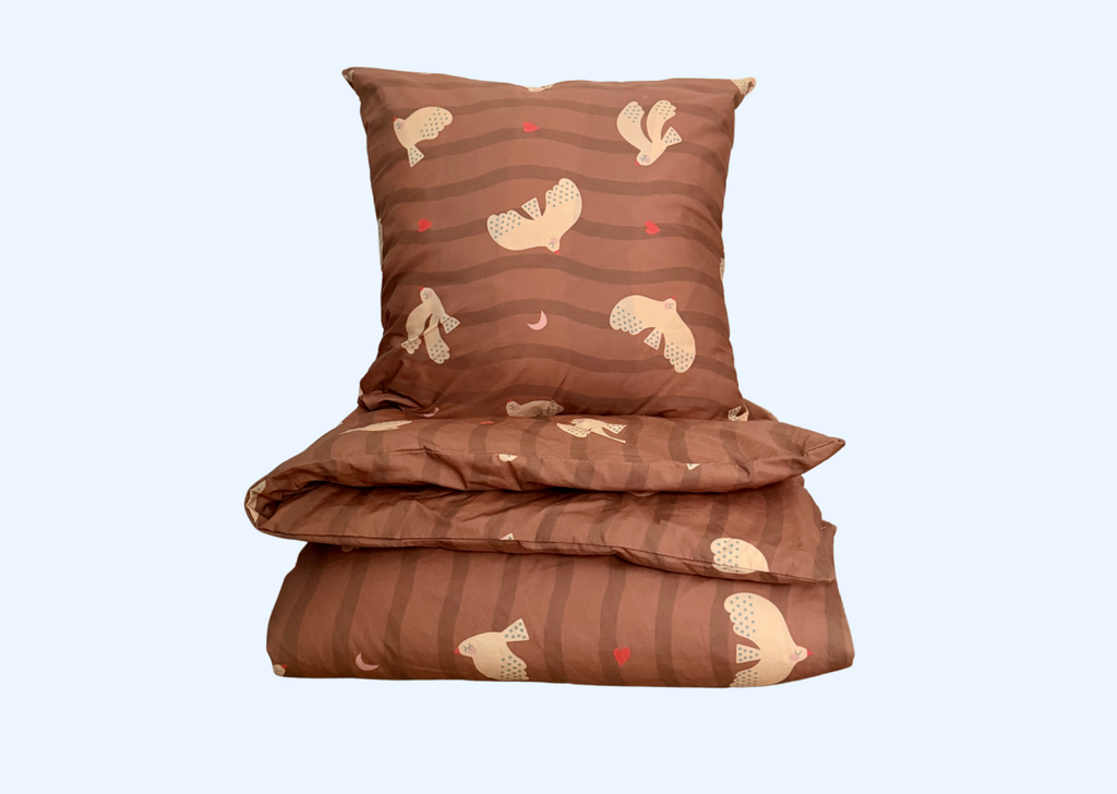 Guía para crear tu propia funda nórdica + patrón de ilustración para tela