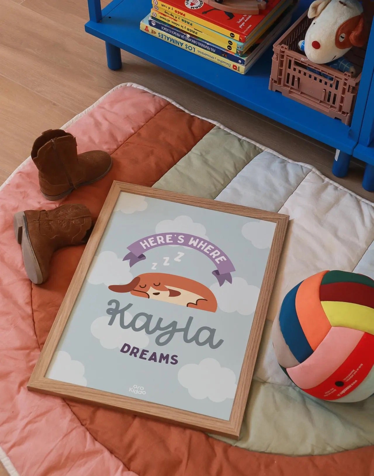 Personalized Sleepy Dog
