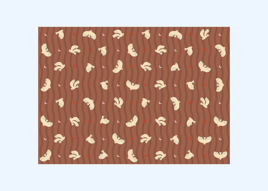 Guía para crear tu propia funda nórdica + patrón de ilustración para tela