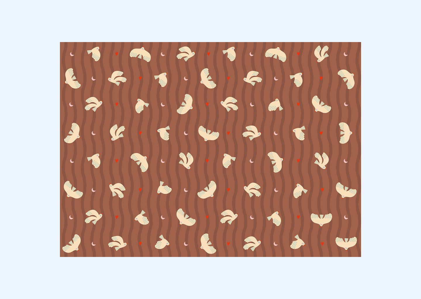 Guía para crear tu propia funda nórdica + patrón de ilustración para tela