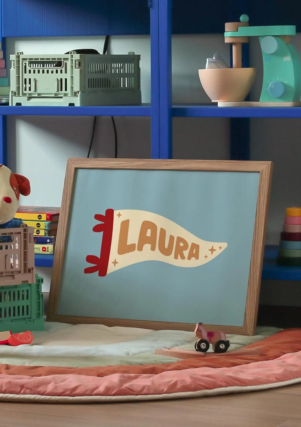 Custom Name Pennant Poster